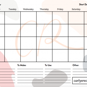 Free Meal Planner